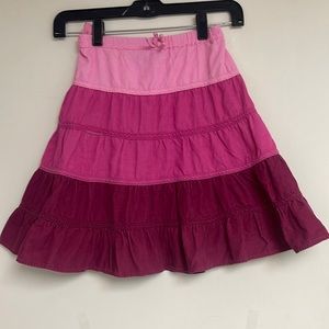 Children’s place Tiered corduroy skirt for girls size 10